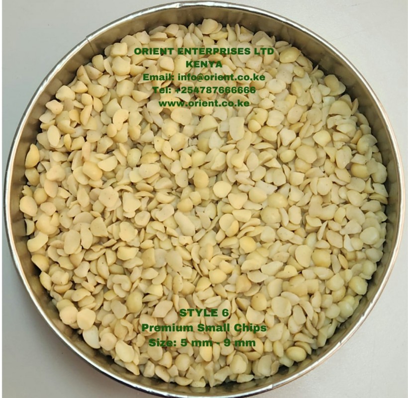 Macadamia Kernel Style 6(Size 5mm-9mm) from Kenya
